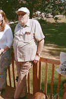 Here pops stands waiting to ride the train.  I liked to take him out to places where he got to do new things.  Most people really seem to forget that most elderly people die due to lack of hope and the same old shit.